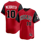C.White Sox #10 Chase Meidroth Player Red City Connect Limited Home Gdoa Stitched Jerseys