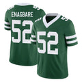 NY.Jets #52 Kingsley Enagbare Player Green Legacy Limited Vapor F.U.S.E. Home Game Gdoa Stitched Jerseys