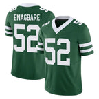 NY.Jets #52 Kingsley Enagbare Player Green Legacy Limited Vapor F.U.S.E. Home Game Gdoa Stitched Jerseys