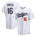 LA.Dodgers #16 Will Smith Player Gold White 2026 Collection Stadium Limited Fdoa Stitched Jerseys