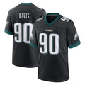 P.Eagles #90 Jordan Davis Player Black Game Home Gdoa Stitched Jerseys