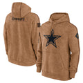 D.Cowboys ## Cowboys Blank Player Brown Salute to Service Hoodies Limited Game Gdoa Stitched Jerseys