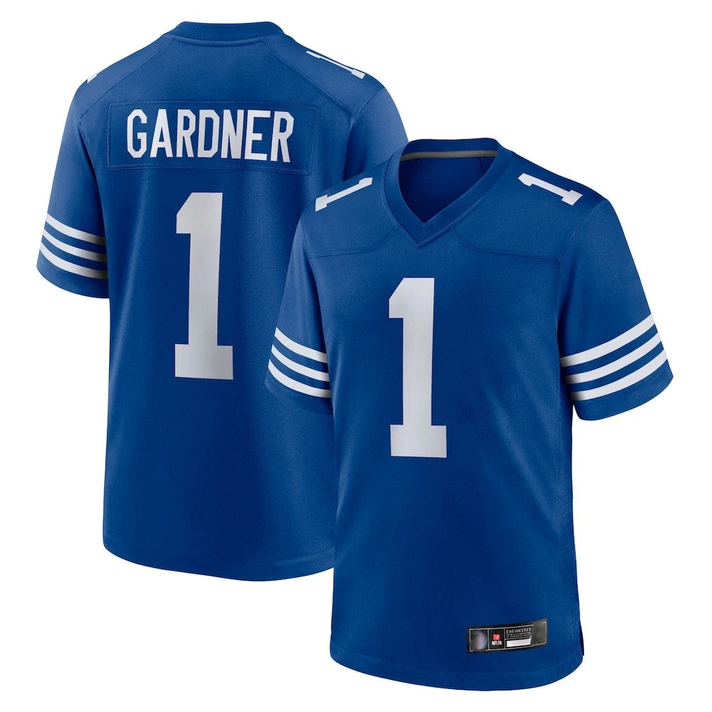 IN.Colts #1 Sauce Gardner Player Royal Limited Home Game Gdoa Stitched Jerseys