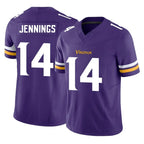 M.Vikings #14 Jauan Jennings Player Purple Limited Vapor F.U.S.E. Home Game Gdoa Stitched Jerseys