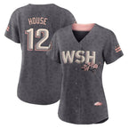 W.Nationals #12 Brady House Player Gray City Connect Fdoa Stitched Jerseys