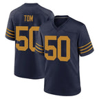 GB.Packers #50 Zach Tom Player Navy The 1923 Classic Home Game Gdoa Stitched Jerseys