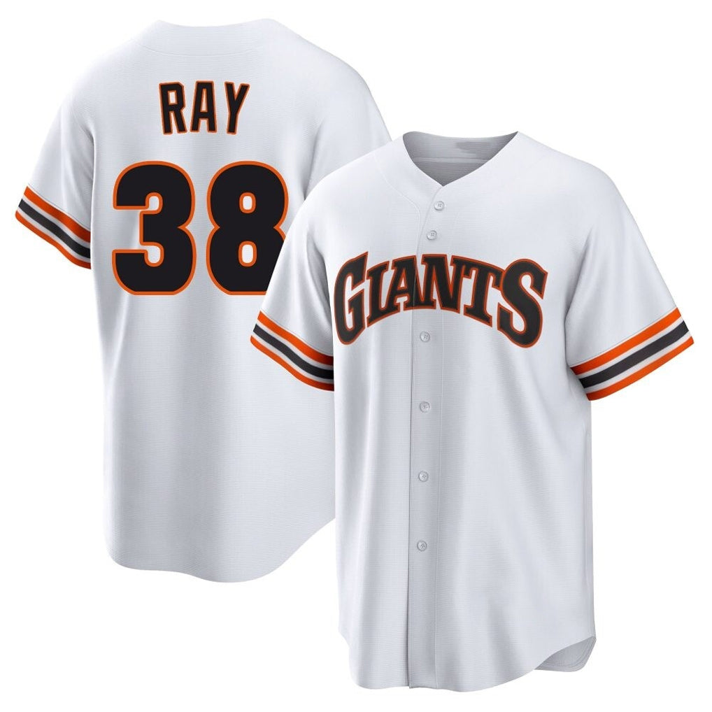 SF.Giants #38 Robbie Ray Player White Home Game Fdoa Stitched Jerseys