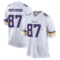 M.Vikings #87 T.J. Hockenson Player White Home Game Gdoa Stitched Jerseys