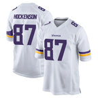 M.Vikings #87 T.J. Hockenson Player White Home Game Gdoa Stitched Jerseys
