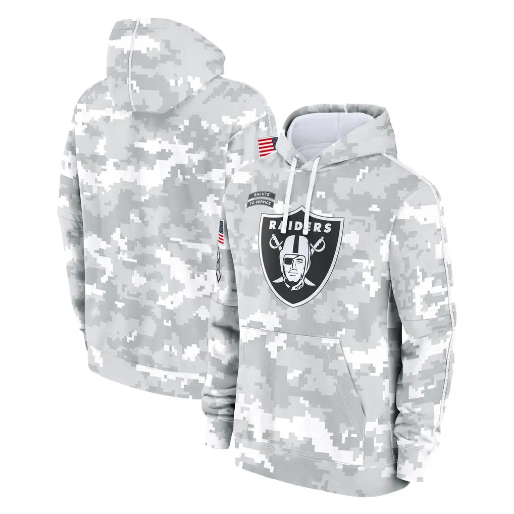 LV.Raiders ## Raiders Blank Player Arctic Camo Salute to Service Hoodies Limited Game Gdoa Stitched Jerseys