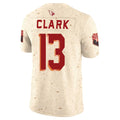A.Cardinals #13 Kei'Trel Clark Player Cream Rivalries Collection Vapor Limited Home Game Gdoa Stitched Jerseys