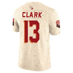 A.Cardinals #13 Kei'Trel Clark Player Cream Rivalries Collection Vapor Limited Home Game Gdoa Stitched Jerseys