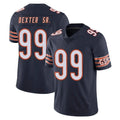 C.Bears #99 Gervon Dexter Sr. Player Navy Vapor Untouchable Limited Home Game Gdoa Stitched Jerseys