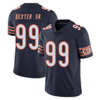 C.Bears #99 Gervon Dexter Sr. Player Navy Vapor Untouchable Limited Home Game Gdoa Stitched Jerseys