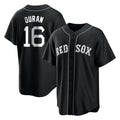 B.Red Sox #16 Jarren Duran Player Black Home Game Gdoa Stitched Jerseys