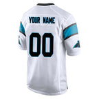 Custom C.Panthers White Game Any Name & Numbers Gdoa Stitched Jerseys