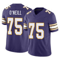 M.Vikings #75 Brian O'Neill Player Purple Limited Classic Vapor F.U.S.E. Home Game Gdoa Stitched Jerseys