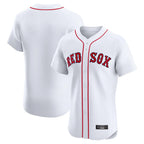 B.Red Sox ## Red Sox Blank Player White Limited Elite Home Game Gdoa Stitched Jerseys