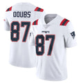 NE.Patriots #87 Romeo Doubs Player White Vapor Untouchable Home Game Gdoa Stitched Jerseys