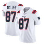 NE.Patriots #87 Romeo Doubs Player White Vapor Untouchable Home Game Gdoa Stitched Jerseys