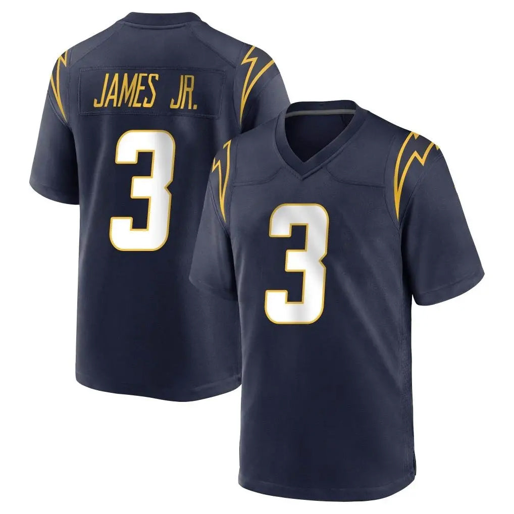 LA.Chargers #3 Derwin James Jr. Player Navy Home Game Gdoa Stitched Jerseys