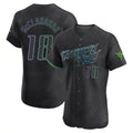 T.Bay Rays #18 Shane McClanahan Player Black City Connect Home Limited Elite Fdoa Stitched Jerseys