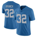 D.Lions #32 Brian Branch Player Blue Limited Throwback Vapor Untouchable Gdoa Stitched Jerseys