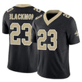 NO.Saints #23 Julian Blackmon Player Black Limited Vapor F.U.S.E. Home Game Gdoa Stitched Jerseys