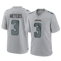 J.Jaguars #3 Jakobi Meyers Player Gray Atmosphere Fashion Home Game Gdoa Stitched Jerseys