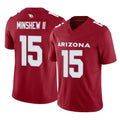 A.Cardinals #15 Gardner Minshew II Player Cardinal Vapor F.U.S.E. Limited Home Game Gdoa Stitched Jerseys