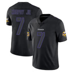 M.Vikings #7 Byron Murphy Jr. Player Black Impact LImited Home Game Gdoa Stitched Jerseys