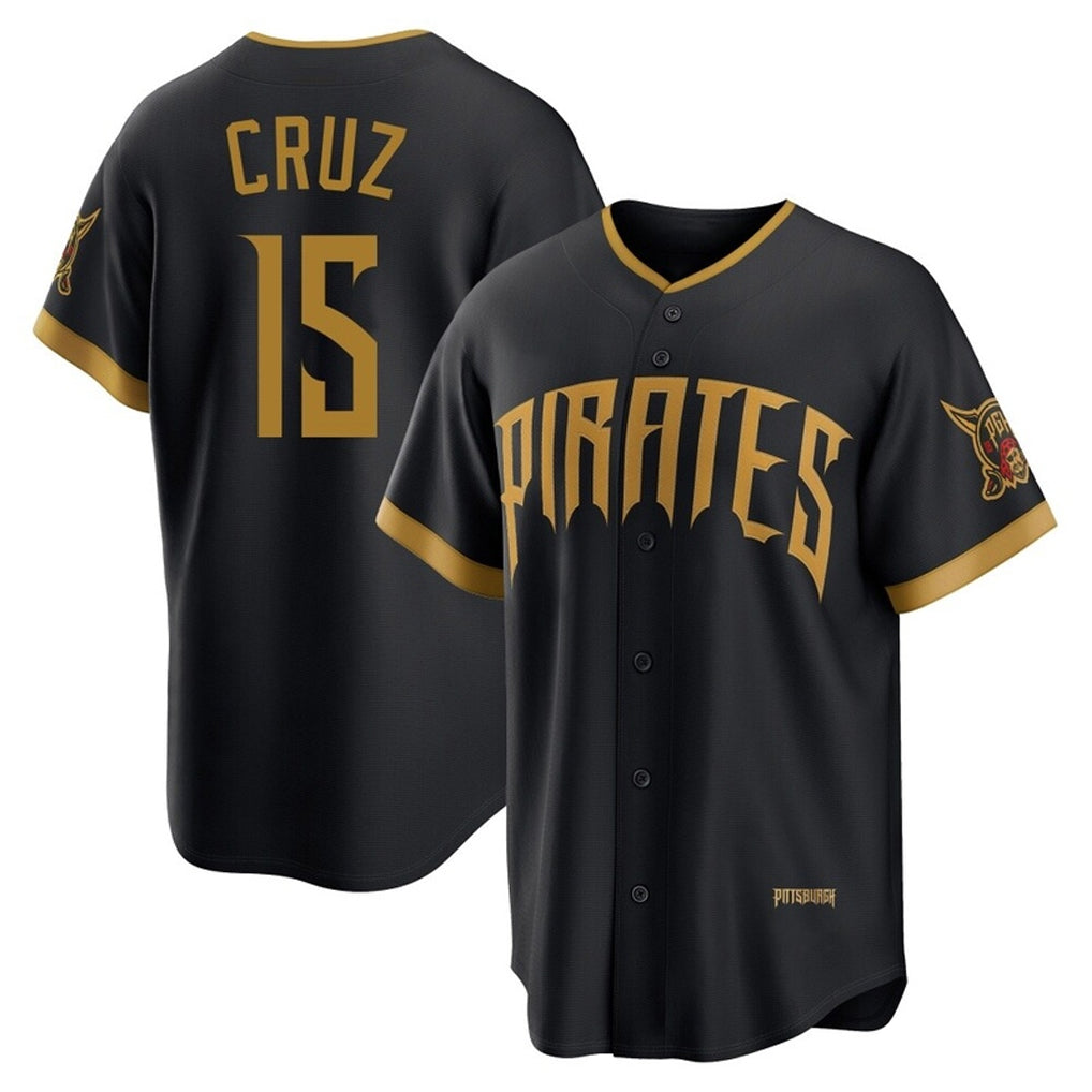 P.Pirates #15 Oneil Cruz Player Black 2026 City Connect Home Game Fdoa Stitched Jerseys