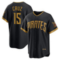 P.Pirates #15 Oneil Cruz Player Black 2026 City Connect Home Game Fdoa Stitched Jerseys