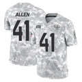 J.Jaguars #41 Josh Hines-Allen Player Arctic Camo Salute To Service Limited Game Gdoa Stitched Jerseys