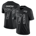 NE.Patriots #71 Mike Onwenu Player Black Limited 2026 Salute to Service Home Game Gdoa Stitched Jerseys