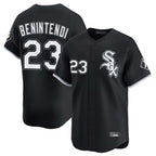 C.White Sox #23 Andrew Benintendi Player Black Limited Home Gdoa Stitched Jerseys