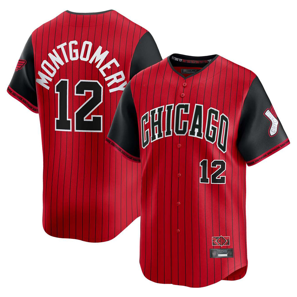 C.White Sox #12 Colson Montgomery Player Red City Connect Limited Home Gdoa Stitched Jerseys