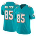 M.Dolphins #85 Greg Dulcich Player Aqua Limited Vapor F.U.S.E. Home Game Gdoa Stitched Jerseys