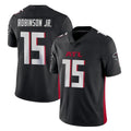 A.Falcons #15 Brian Robinson Player Black Vapor Untouchable Limited Home Game Gdoa Stitched Jerseys
