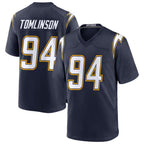 LA.Chargers #94 Dalvin Tomlinson Player Navy Alternate Home Game Gdoa Stitched Jerseys