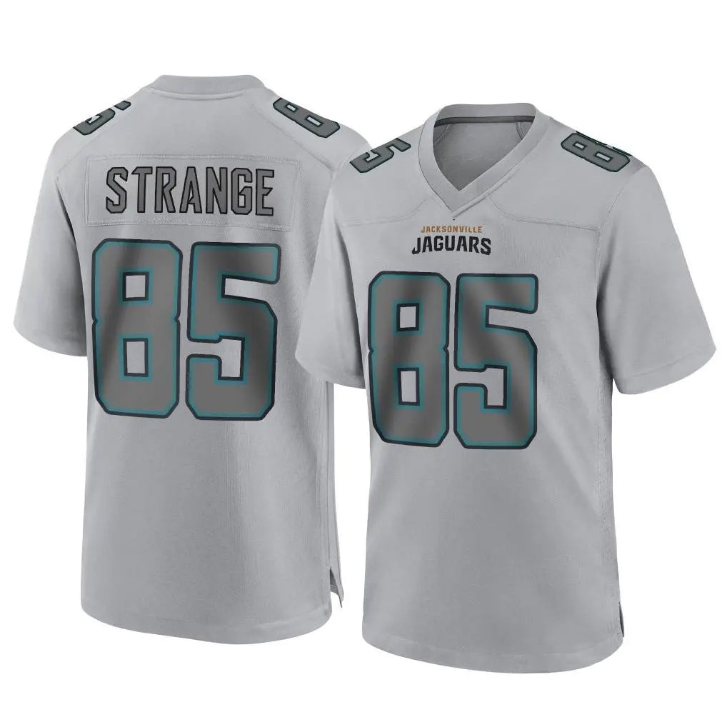 J.Jaguars #85 Brenton Strange Player Gray Atmosphere Fashion Home Game Gdoa Stitched Jerseys