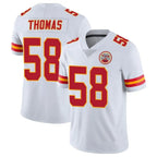 KC.Chiefs #58 Derrick Thomas White Limited Vapor Untouchable Home Game Gdoa Stitched Jerseys