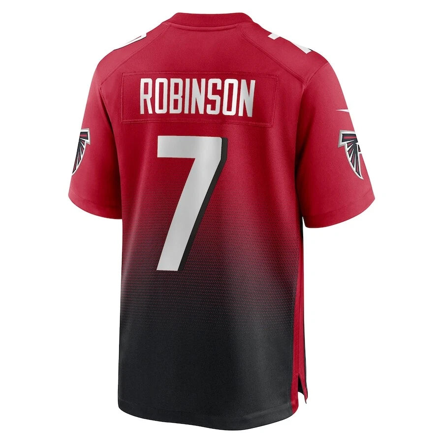 A.Falcons #7 Bijan Robinson Player Red Alternate Game Gdoa Stitched Jerseys