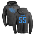 T.Titans #55 JC Latham Player Ash One Color Pullover Hoodies Home Game Gdoa Stitched Jerseys