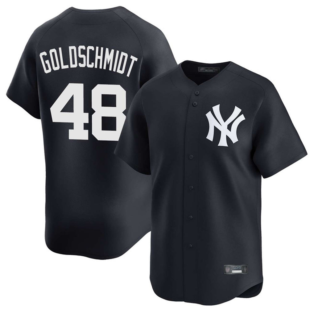 NY.Yankees #48 Paul Goldschmidt Player Navy Limited Fdoa Stitched Jerseys