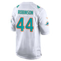 M.Dolphins #44 Chop Robinson Player White Game Home Gdoa Stitched Jerseys