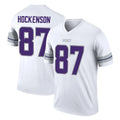 M.Vikings #87 T.J. Hockenson Player White Alternate Legend Home Game Gdoa Stitched Jerseys