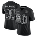 LV.Raiders #20 Isaiah Pola-Mao Player Black Limited 2026 Salute to Service Home Game Stitched Jerseys