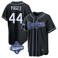 LA.Dodgers #44 Andy Pages Player Black World Series Meet Carbon Limited Home Fdoa Stitched Jerseys