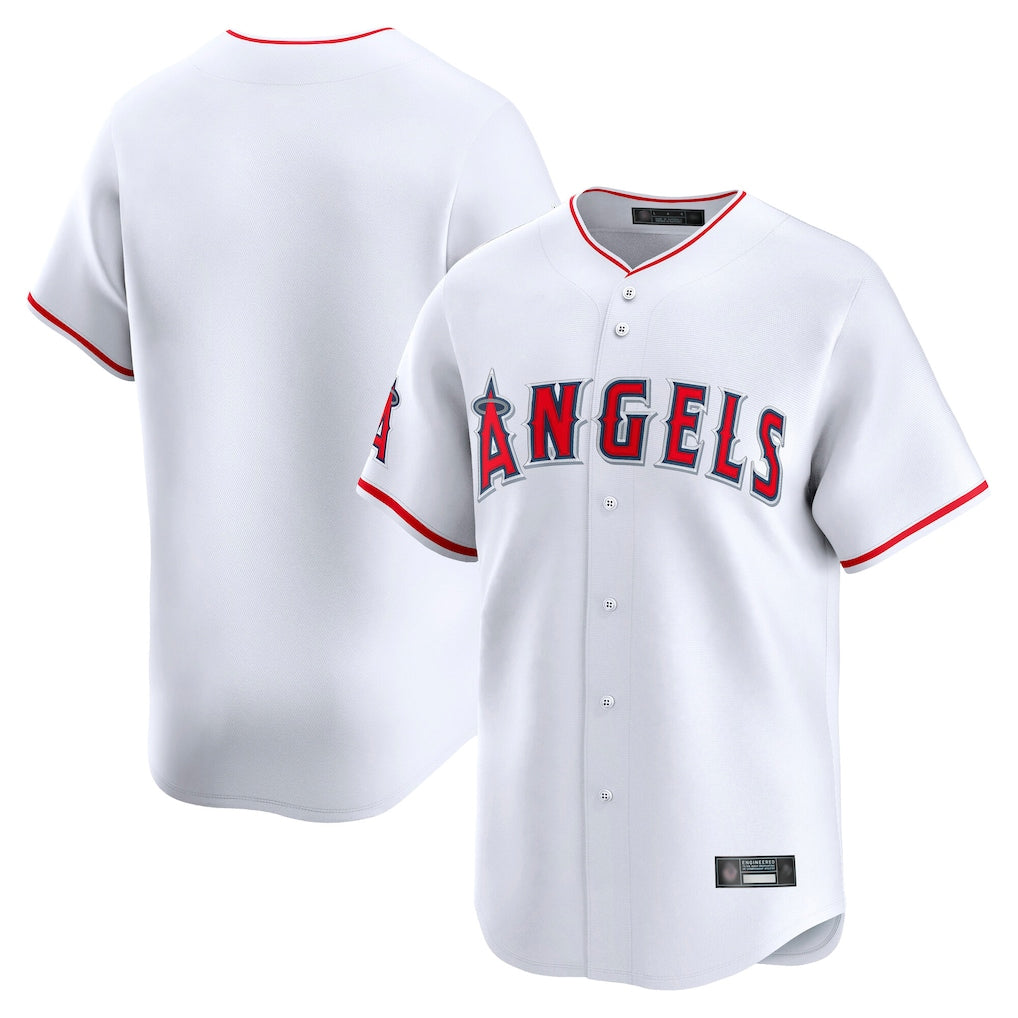 LA.Angels ## Angels Blank Player White Limited Home Fdoa Stitched Jerseys